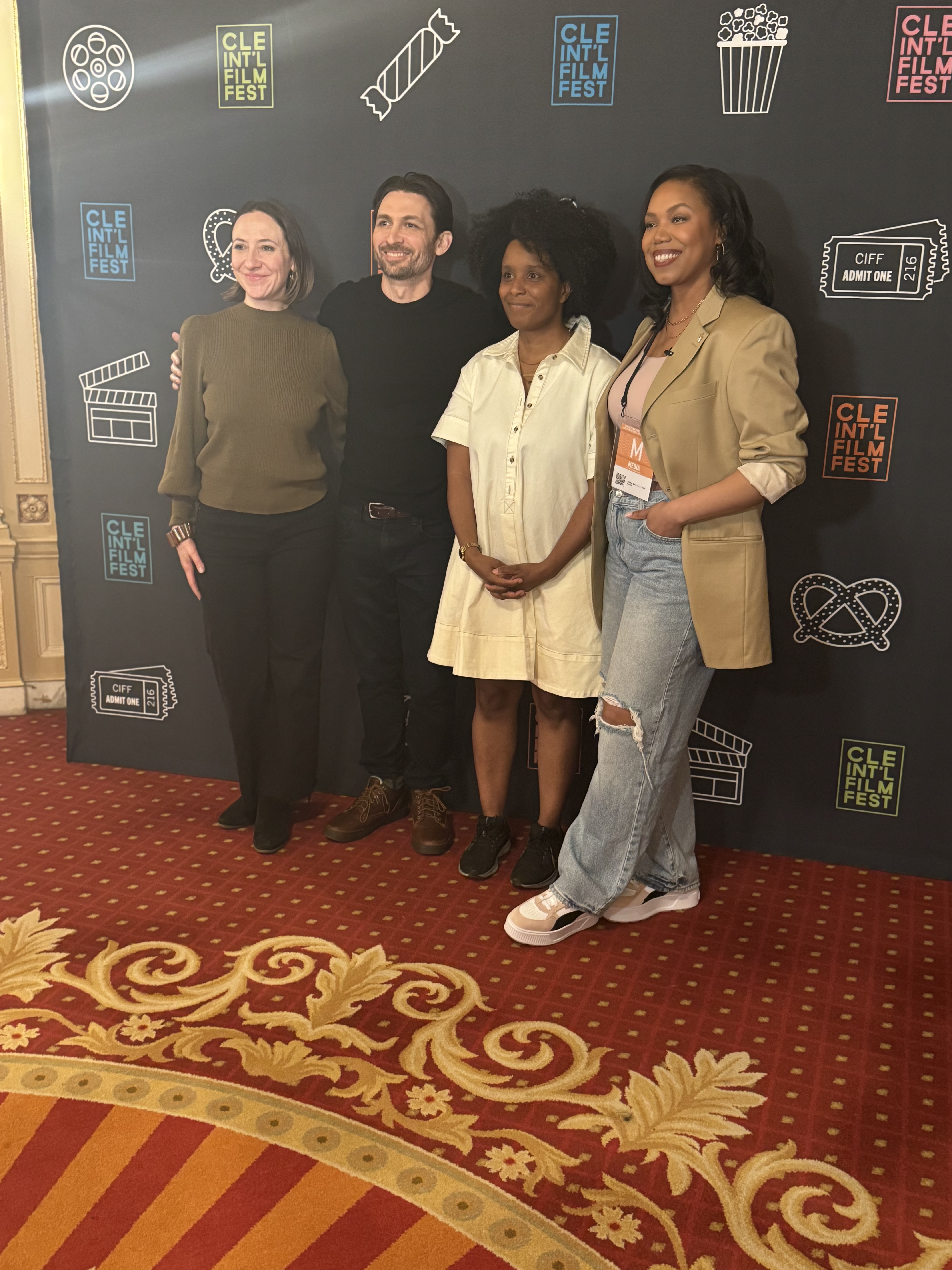 Nikki B at the Cleveland International Film Festival